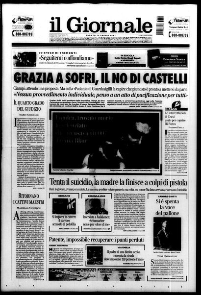 Il giornale : quotidiano del mattino